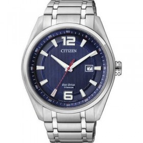 Orologio Uomo Citizen Solo Tempo Blu AW1240-57M