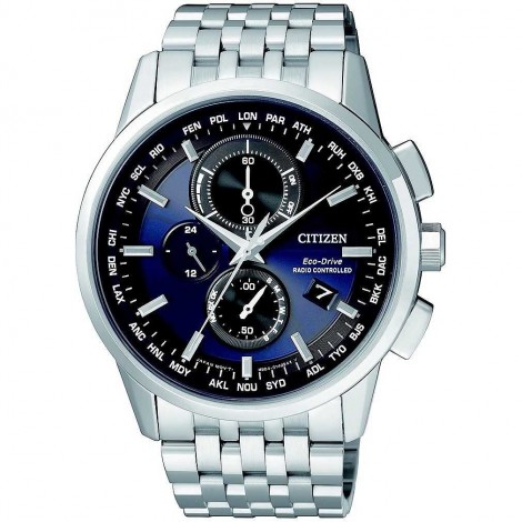 Orologio Uomo Citizen Radio Blu Eco-Drive AT8110-61L