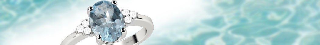 Anello acquamarina e Diamanti. Prezzi e Sconti | MiRaggi.com